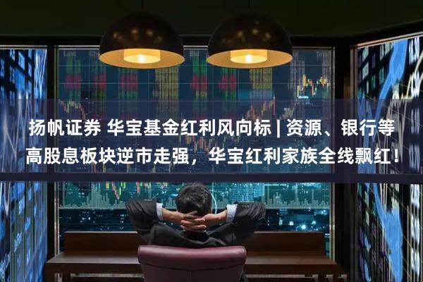 扬帆证券 华宝基金红利风向标 | 资源、银行等高股息板块逆市走强，华宝红利家族全线飘红！